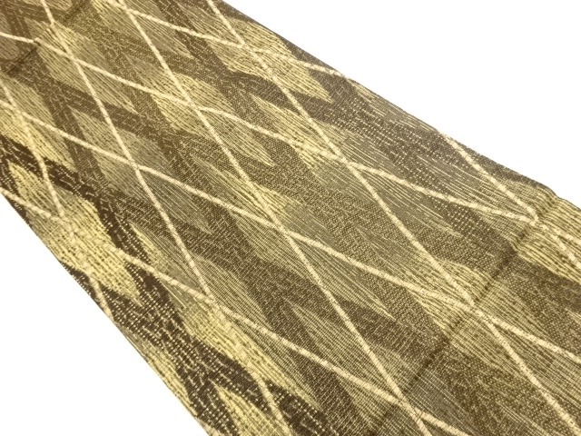 JAPANESE FUKURO OBI / WOVEN TASUKI LATTICE